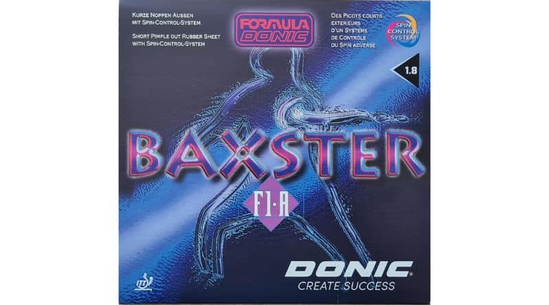 Donic Baxster F1-A Verpackung