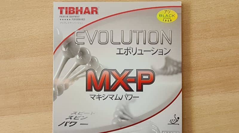 Tibhar Evolution MX-P Verpackung
