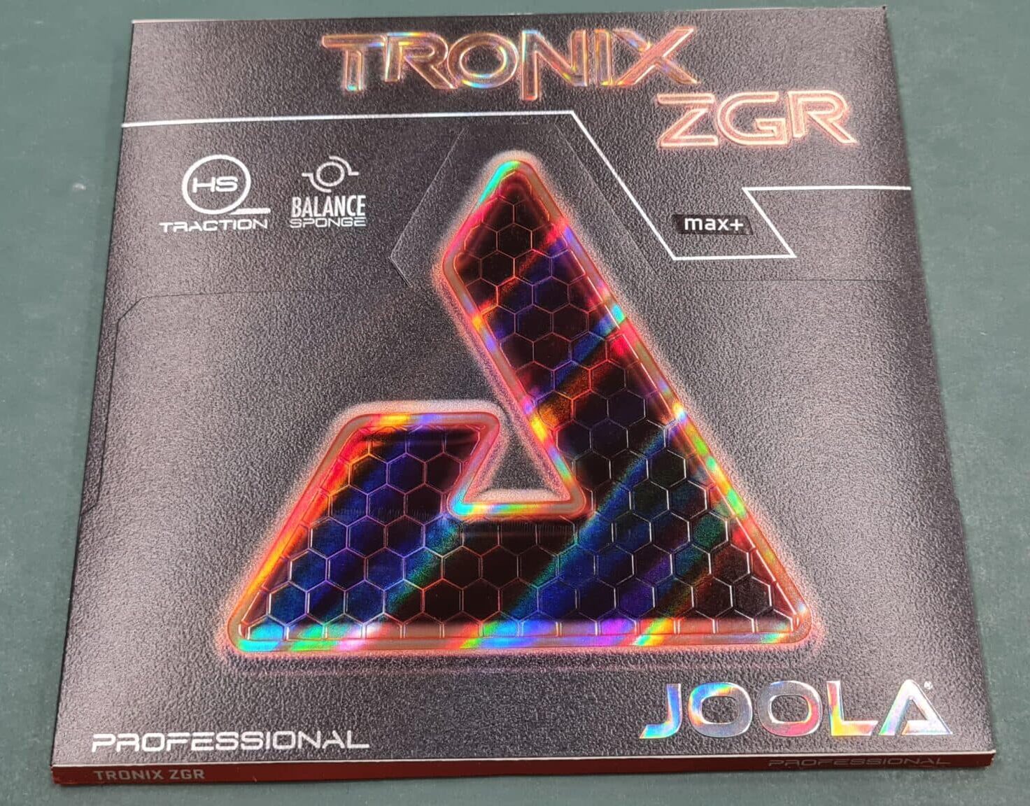 JOOLA Belag Tronix ZGR, schwarz, 2,0 mm