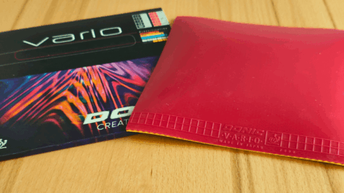 Donic Vario Test – klassischer Einsteigerbelag