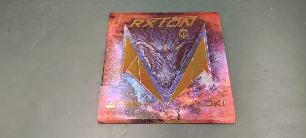 Loki Tischtennisbelag RXTON I, rot